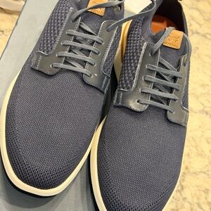 Navy wolf and Shepherd soft net derby shoes navy new inbox a woman six man